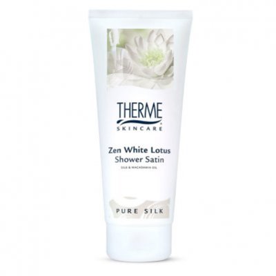 Therme Zen white lotus shower satin