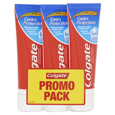 Colgate Caries protection tandpasta promo pack