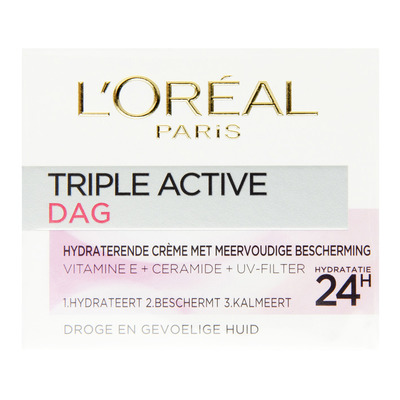 L'Oréal Dermo triple active droge gevoelige huid