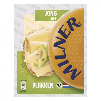 Milner Jonge kaas 30+ plakken