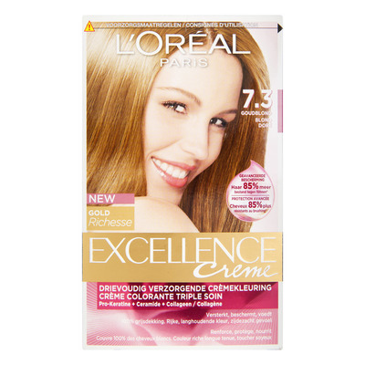 L'Oréal Excellence crème 7.3 goudblond