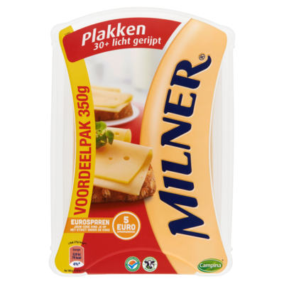 Milner 30+ Licht gerijpt voordeelpak gesneden