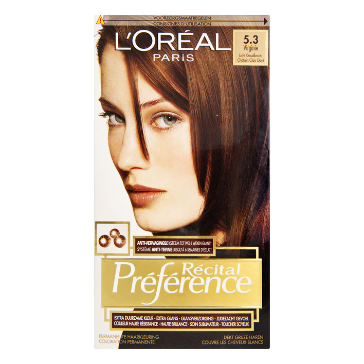 L'Oréal Préférence licht goudbruin 5.3