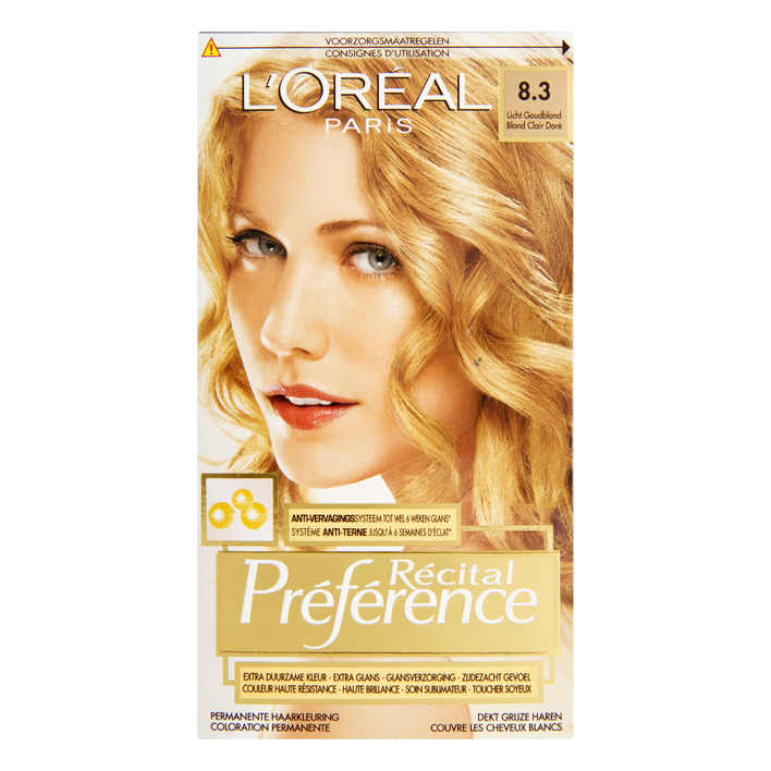 L'Oréal Préférence (8.3) licht goudblond