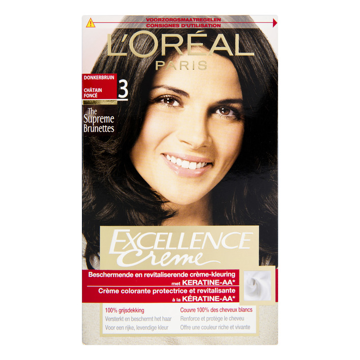 L'Oréal Excellence crème 03 donkerbruin