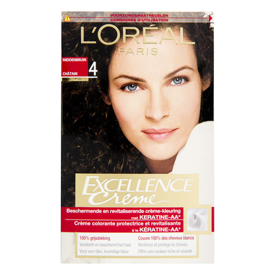 L'Oréal Excellence crème middenbruin 4