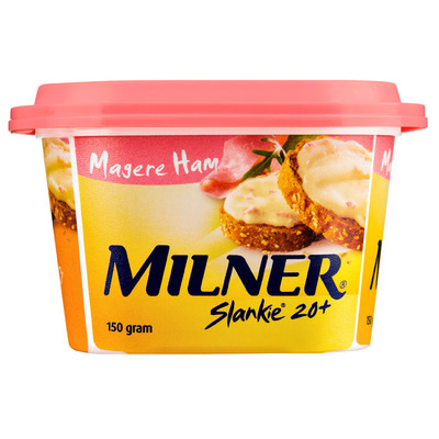 Milner Slankie smeerkaas magere ham 20+