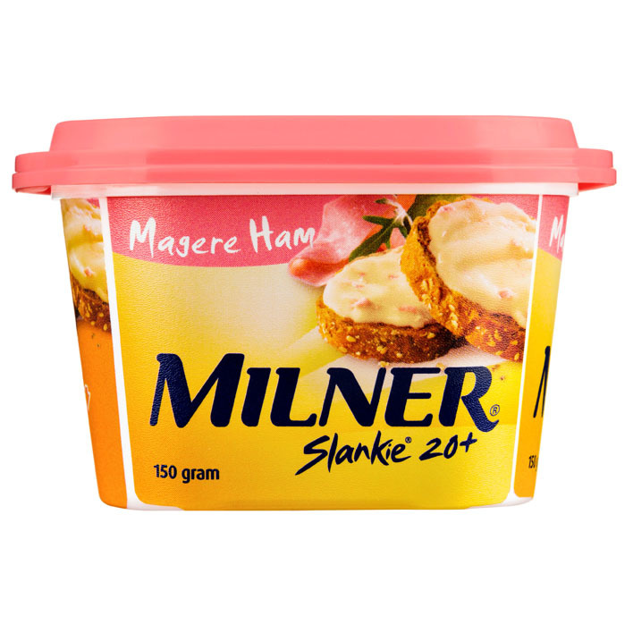 Milner Slankie smeerkaas magere ham 20+