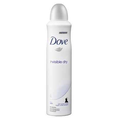 Dove Deodorant spray invisible dry
