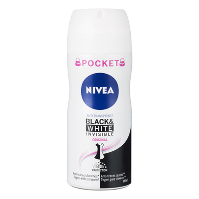 Nivea Invisible black & white pocket spray