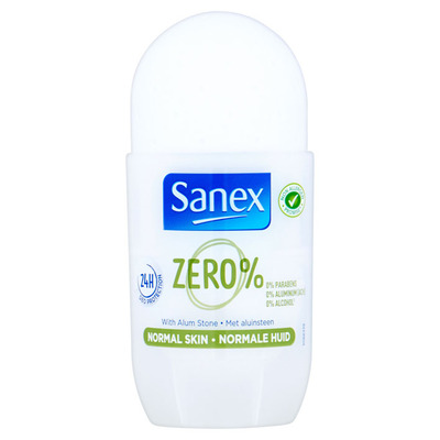 Sanex Zero% normale huid deodorant roller