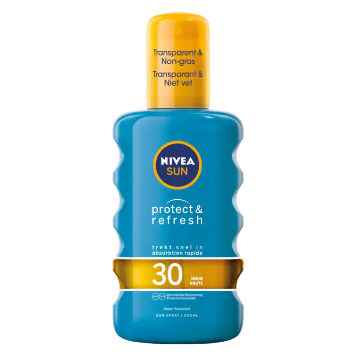 NIVEA SUN Protect & Refresh Transparante Zonespray SPF