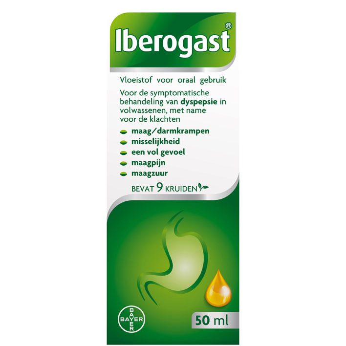 Iberogast Druppels bij maag-darmklachten