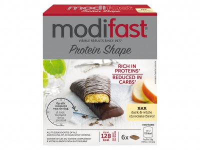 Modifast Protein Shape witte en pure chocolade