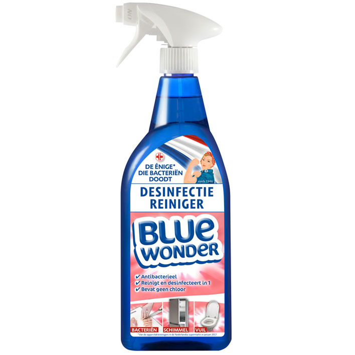 Blue Wonder Desinfectie reiniger spray