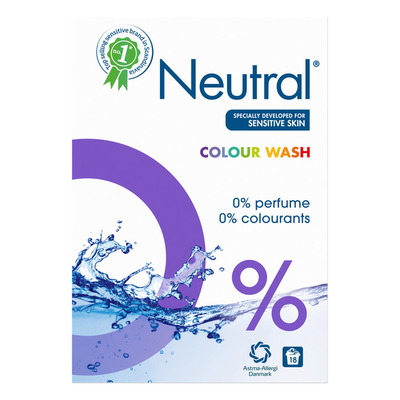 Neutral Kleur waspoeder parfumvrij