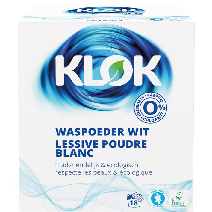 Klok Waspoeder wit