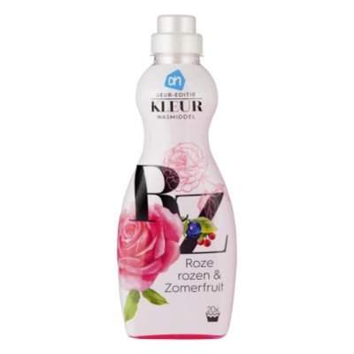 AH Wasmiddel kleur roze rozen & zomerfruit