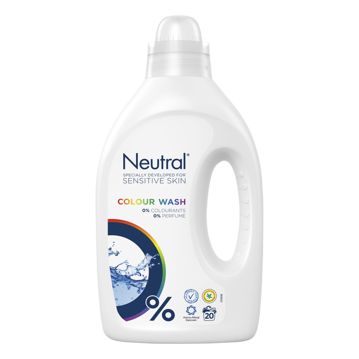 Neutral Vloeibaar wasmiddel kleur parfumvrij