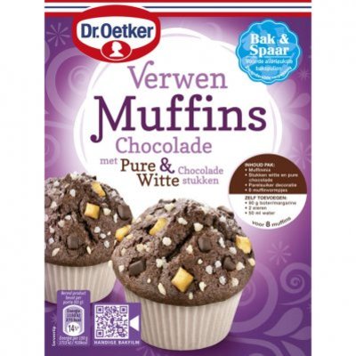 Dr. Oetker Verwen muffins met chocolade