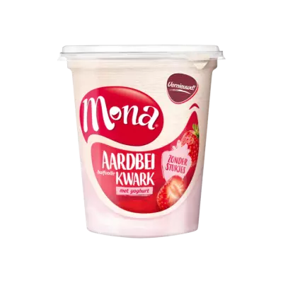 Mona Kwark Halfvol Aardbei