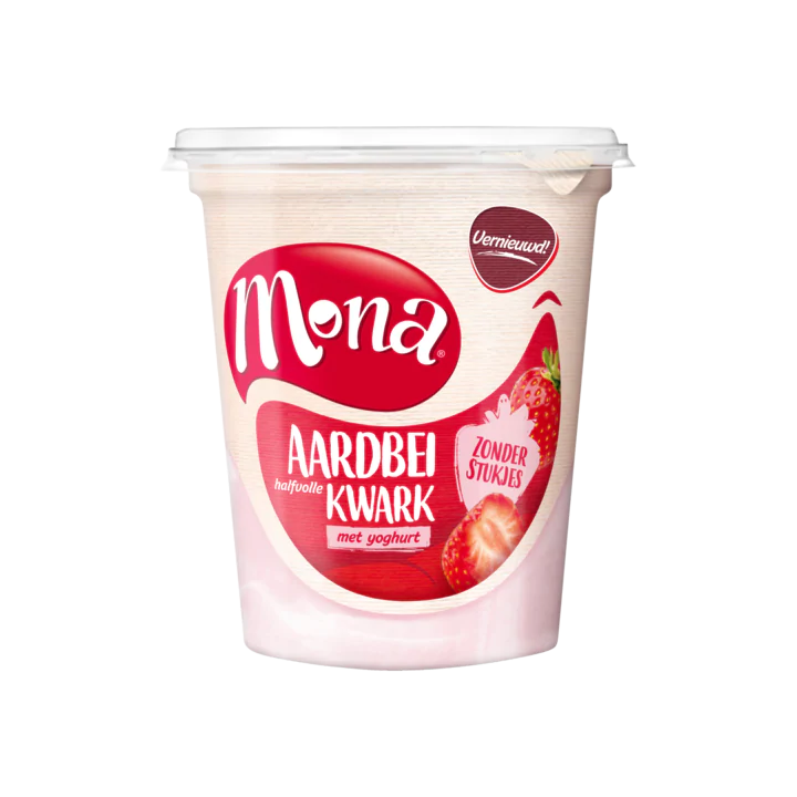 Mona Kwark Halfvol Aardbei