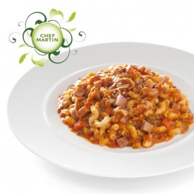 Chef Martin Macaroni met ham en kaas