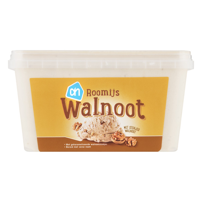 Huismerk Walnoot roomijs