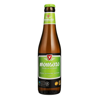 Mongozo Premium pilsner glutenvrij