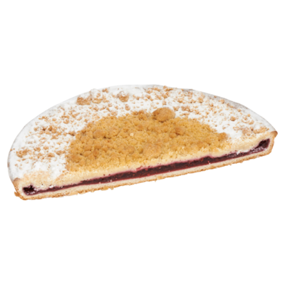 Huismerk Frambozen Kruimelvlaai Half