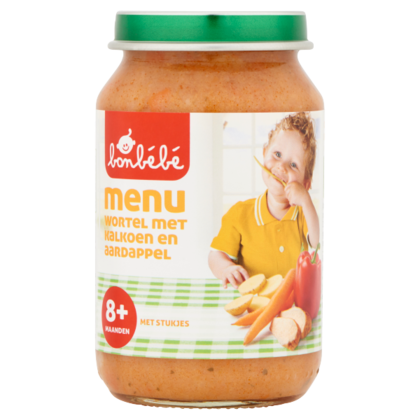 Huismerk 8+ Wortel kalkoen aardappel