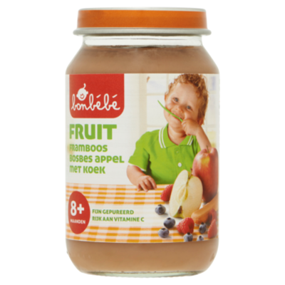 Huismerk 8+ Abrikoos appel peer koek