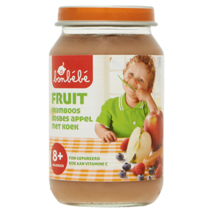 Huismerk 8+ Abrikoos appel peer koek