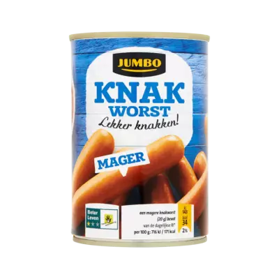 Huismerk Knakworst Mager
