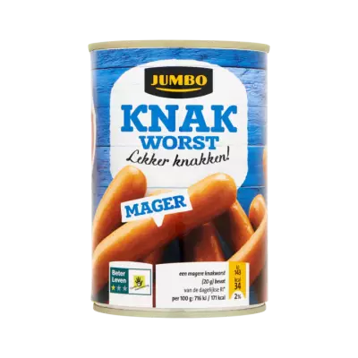 Huismerk Knakworst Mager