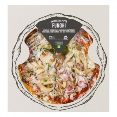 Huismerk Pizza funghi