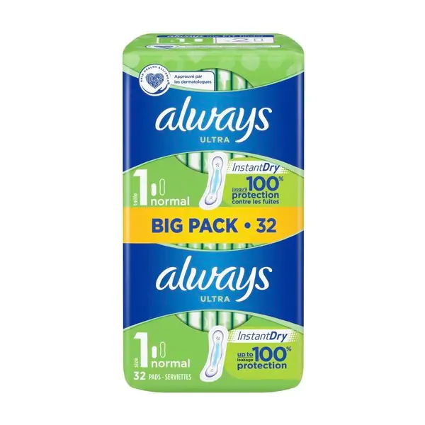 Always Ultra Normal Maandverband Bigpak