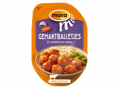 Mora Gehaktballetjes in zoetzure saus