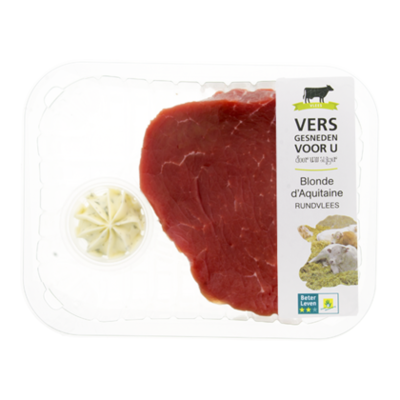 Huismerk Ossenhaas met kruidenboter 1 stuk