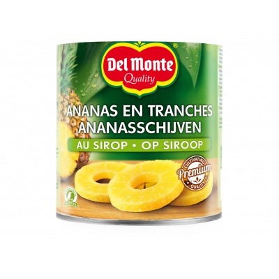 Del Monte Ananasschijven op siroop