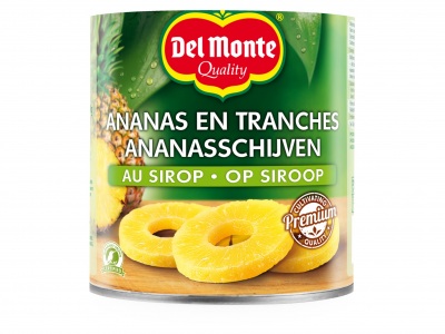 Del Monte Ananasschijven op siroop