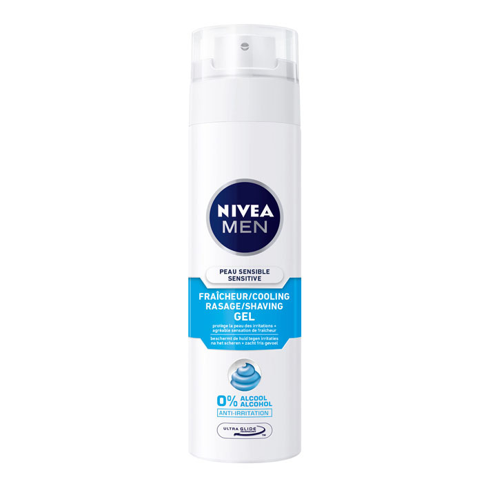 Nivea Sensitive cool shaving gel