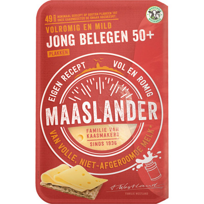 Maaslander Jong belegen 50+ plak
