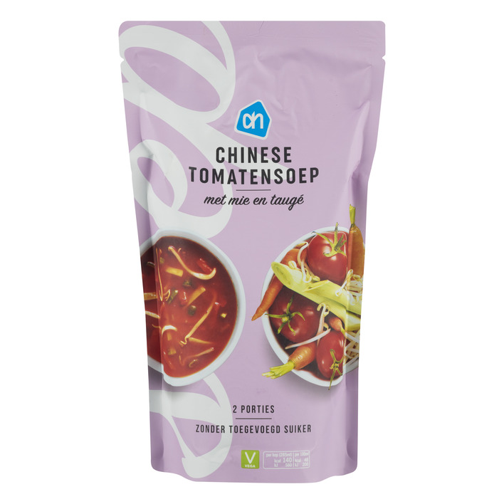 Huismerk Zoete Chinese tomatensoep