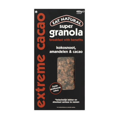 Eat Natural Super Granola Kokosnoot, Amandelen & Cacao