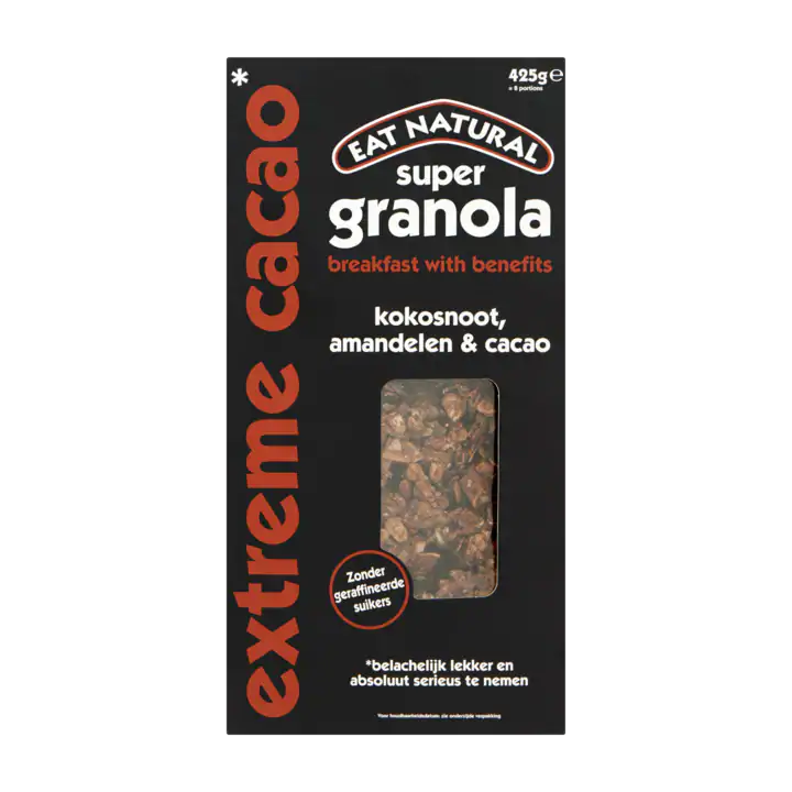 Eat Natural Super Granola Kokosnoot, Amandelen & Cacao