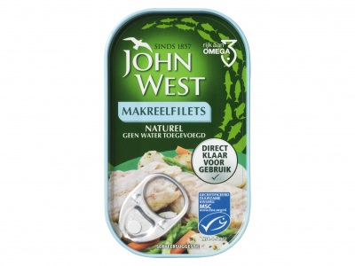 John West Makreelfilets naturel MSC