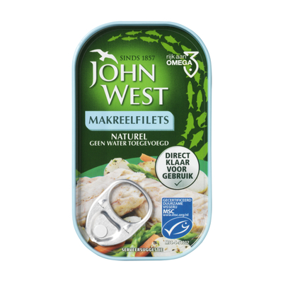 John West Makreelfilet naturel MSC