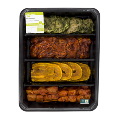 Huismerk BBQ grillschotel 4 personen