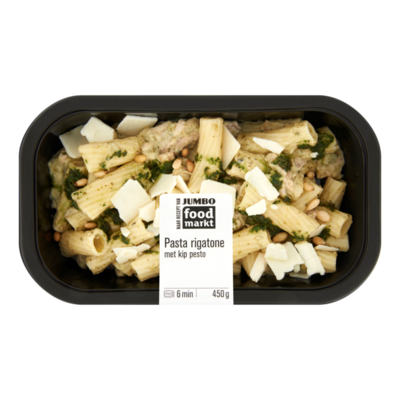 Huismerk Foodmarkt Verse Maaltijd Pasta Rigatone met Kip Pesto